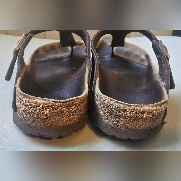 Birkenstock Gizeh Browm Flip Flop Thong Sandal Women Size 41 US 10-10.5 - Picture 5 of 9